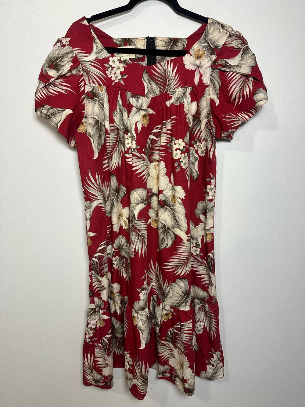 Women's Royal Hawaiian Creations Tropical Floral Dress Size Large muumuu resort